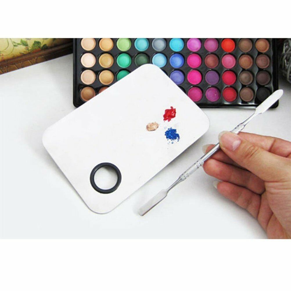 4pcs Stainless Steel Makeup Mixing Palette Nail-Art Cosmetic