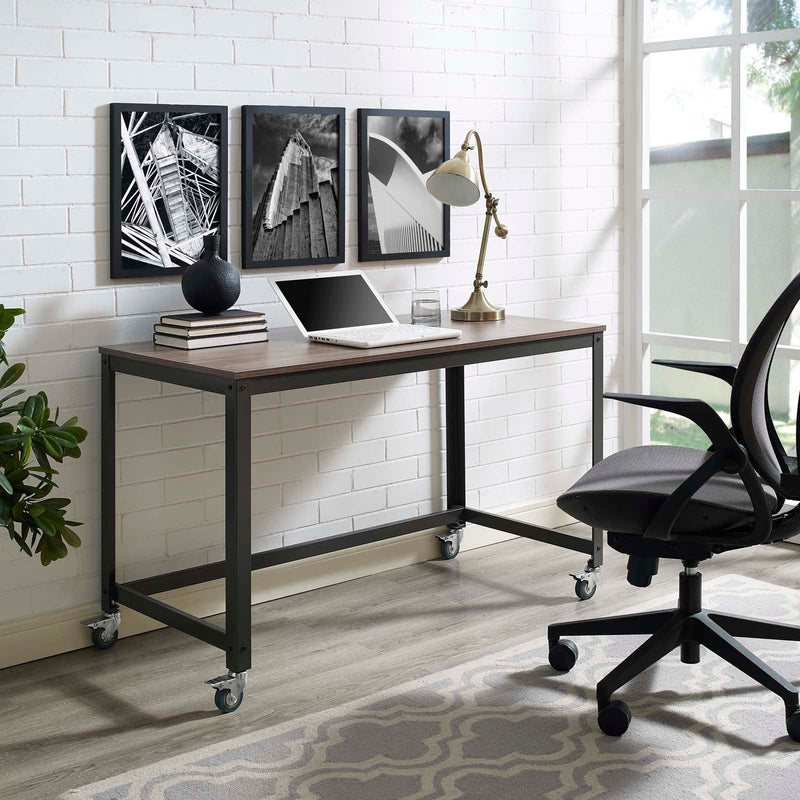 Computer Office Desk Flat Desk - Plugsus Home Furniture