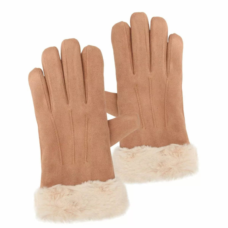 Women’s Warm Touch Screen Gloves - Thick Soft Cashmere Winter Fleece - Plugsus Home Furniture