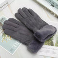 Women’s Warm Touch Screen Gloves - Thick Soft Cashmere Winter Fleece - Plugsus Home Furniture