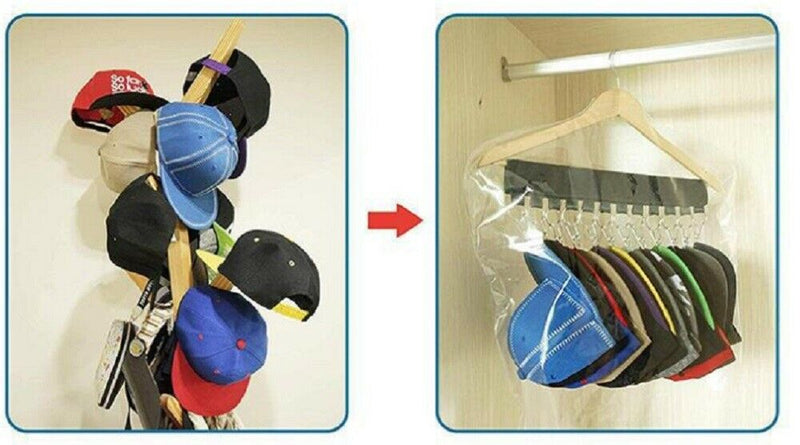 1 Pcs Baseball Cap Closet Rack Hat Holder Rack Home Organizer Storage Door Hange - Plugsus Home Furniture