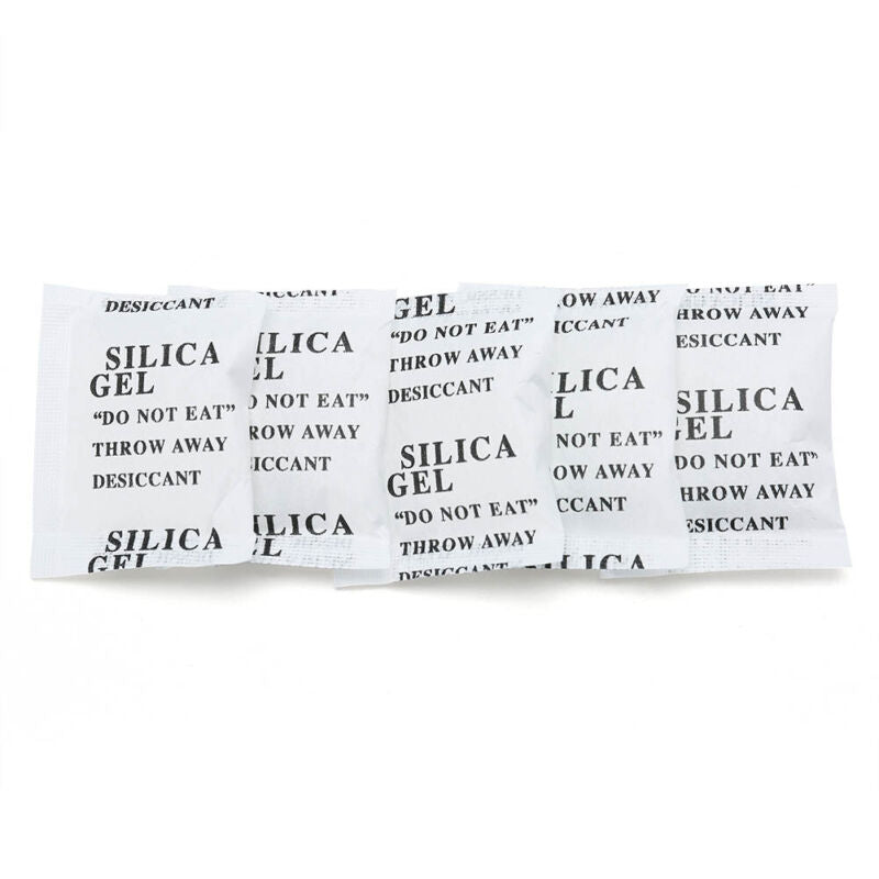 100 Packets 3g Silica Gel Desiccant Packs - Reusable Moisture Absorbers (Grams) - Plugsus Home Furniture