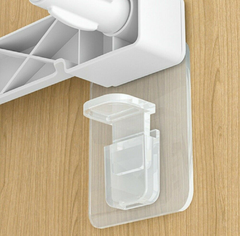 12 Pcs Shelf Support Peg Self Adhesive Shelves Clips Strong Partition Pin Clips - Plugsus Home Furniture