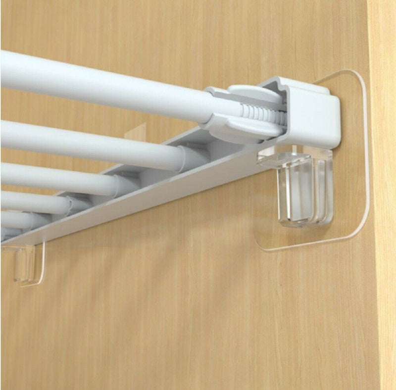12 Pcs Shelf Support Peg Self Adhesive Shelves Clips Strong Partition Pin Clips - Plugsus Home Furniture