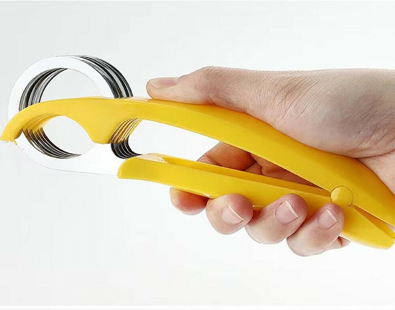 Banana Slicer Cutter * Banana Magic * Kitchen Tool - Handy Gadget instantly  slice chop banana chips no knife necessary !
