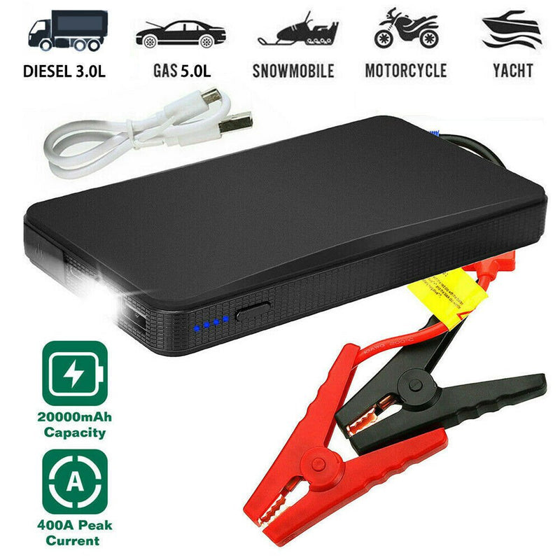 300000mAh Portable Portable Power Bank with 4 USB LED Digital Display  External