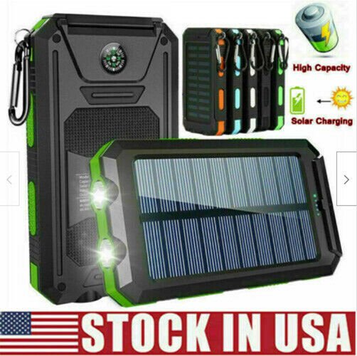 2022 Super 9000000mAh USB Portable Charger Solar Power Bank For Cell Phone - Plugsus Home Furniture