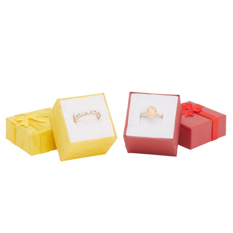 24Pcs Elegant Jewelry Boxes Jewelry Gift Boxes Ring Bracelet Packaging  Containers