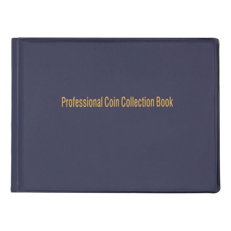 240 Pocket Coins Storage Book Collection Album Folder Money Holder, 8 x 6 Inch - Plugsus Home Furniture