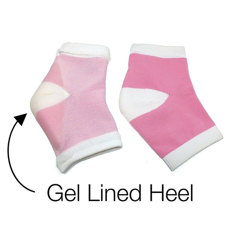 2Pairs Heel Socks for Dry Hard Cracked Skin Moisturizing Open Toe Recovery Socks - Plugsus Home Furniture