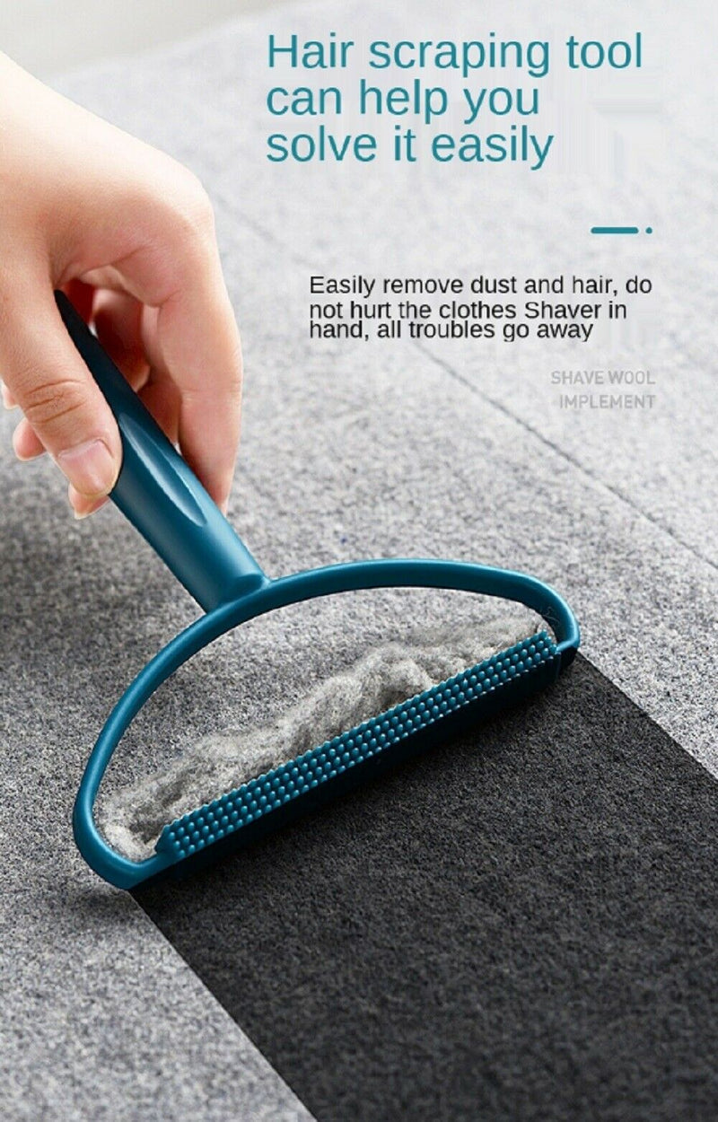 2Pcs Lint Remover Clothes Fuzz Fabric Shaver Removing Roller Brush Tool Portable - Plugsus Home Furniture