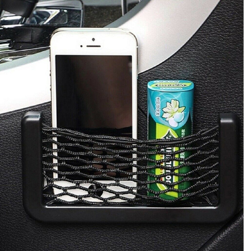 2Ps Universal Car Storage Net String Pouch Bag GPS Phone Holder Pocket Organizer - Plugsus Home Furniture