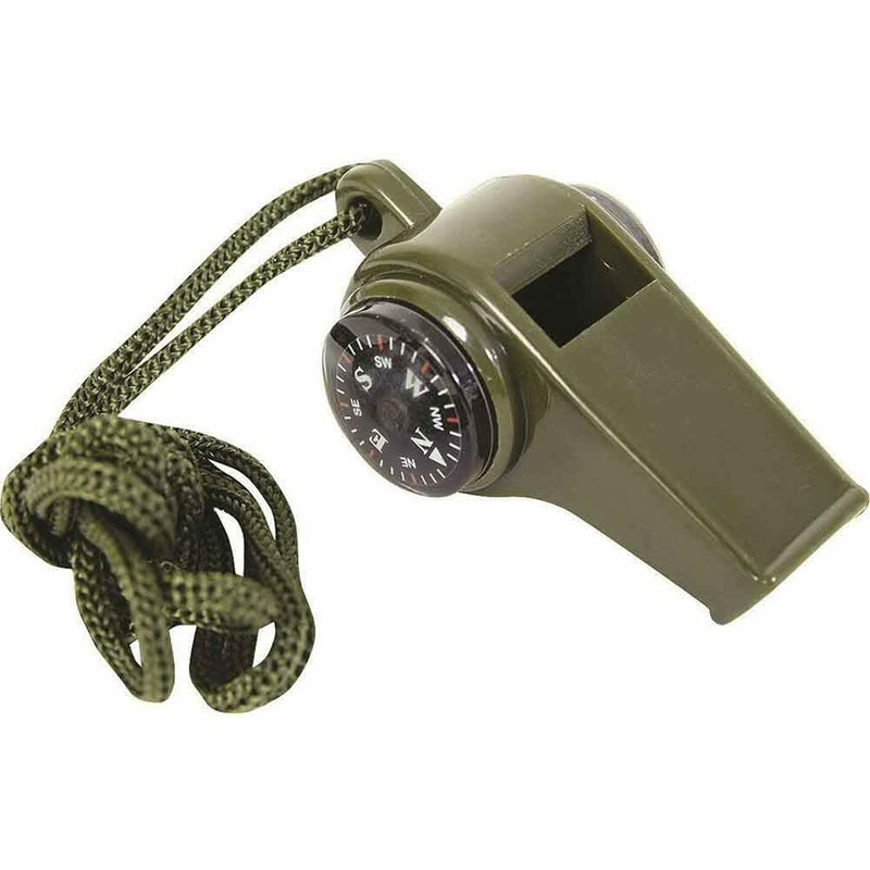 3 in1 Emergency Survival Gear Camping Hiking Whistle Compass Thermometer US - Plugsus Home Furniture