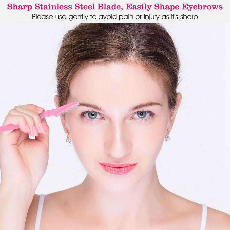 36Pcs Women Eyebrow Shaver Razor Bikini Trimmer Shaper Hair Remover Makeup Tools - Plugsus Home Furniture