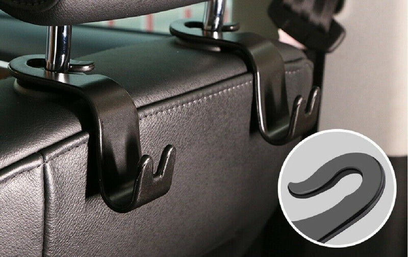 4 Packs Car Seat Front Back Headrest Hooks Truck Coat Purse Bag Hanger Holder US - Plugsus Home Furniture