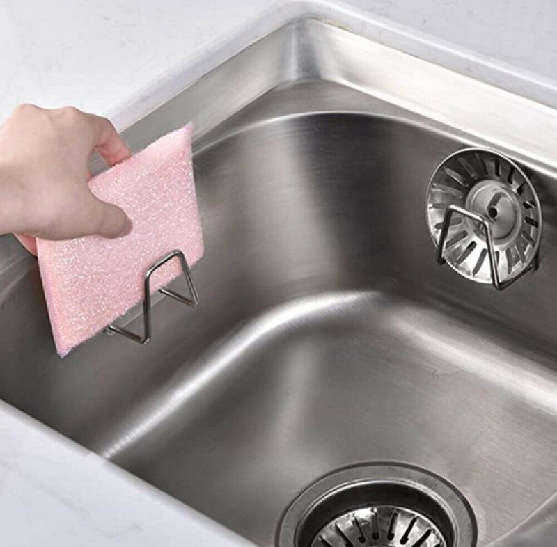 Stainless Steel Sponge Holder for Kitchen Sink Sponge Holder Over Faucet Kitchen  Sink Caddy Organizer - China Kitchen Accessories and Kitchen Storage price