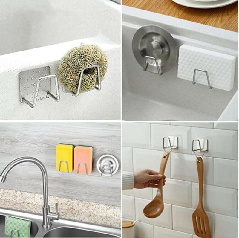 Diy sponge holder for the kitchen sink  Sponge holder, Home diy, Diy  outdoor kitchen