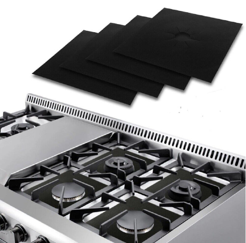 Stove Protector Cover Reusable Gas Stovetop Burner Protectors Kitchen  Accessories 1/4pcs Gas Range Protector Mat Cooker Cover