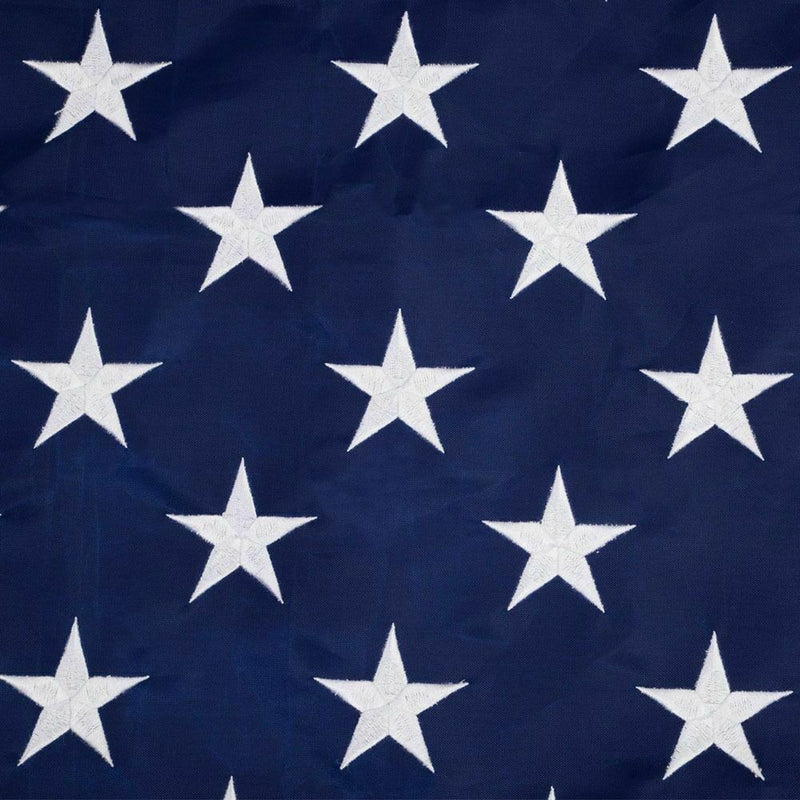 4'x6' ft American Flag Sewn Stripes Embroidered Stars Brass Grommets USA US U.S. - Plugsus Home Furniture