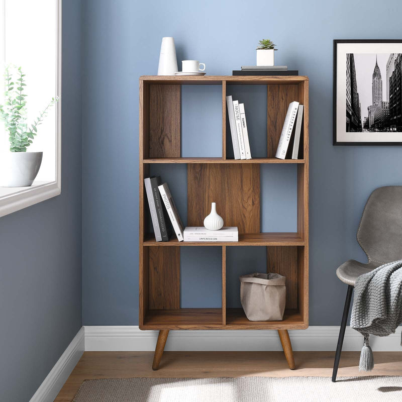 5 Open Bookcase 31" , Bookshelf - Plugsus Home Furniture