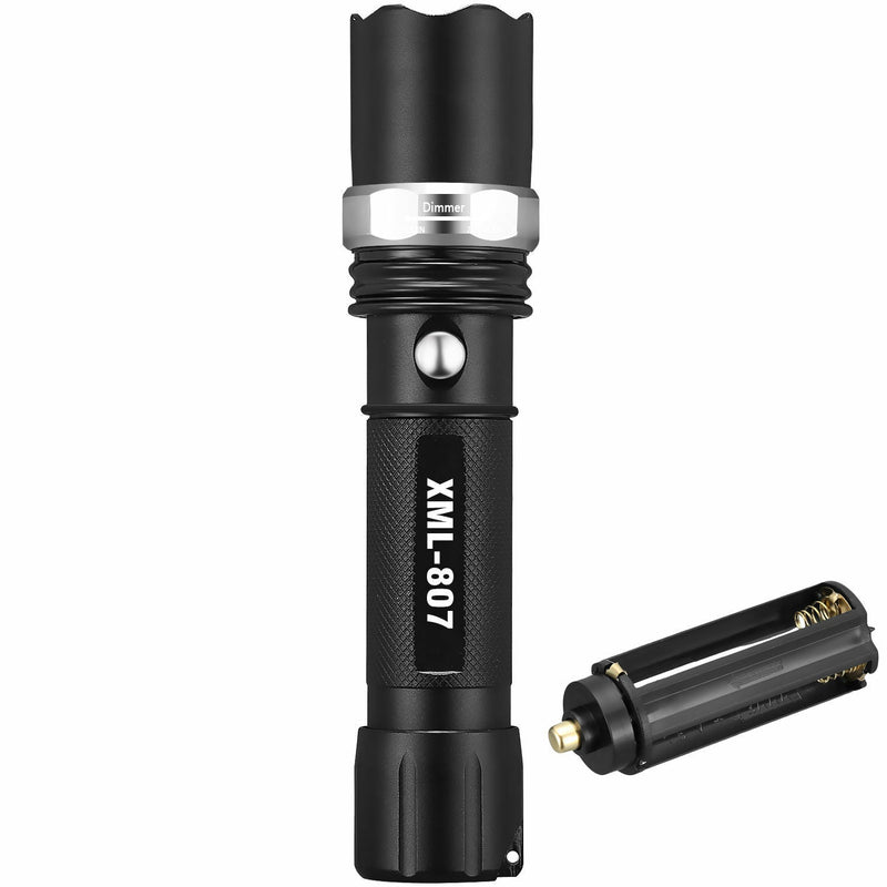 90000Lumens T6 3Modes LED Flashlight Aluminum Torch Zoomable USA - Plugsus Home Furniture