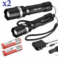 90000Lumens T6 3Modes LED Flashlight Aluminum Torch Zoomable USA - Plugsus Home Furniture