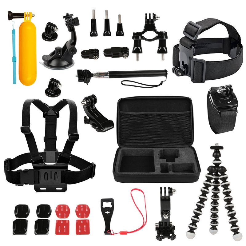Best Accessories Kit Bundle For Gopro Hero 8 7 6 5 4 3 2 Session Mount Combo Set - Plugsus Home Furniture
