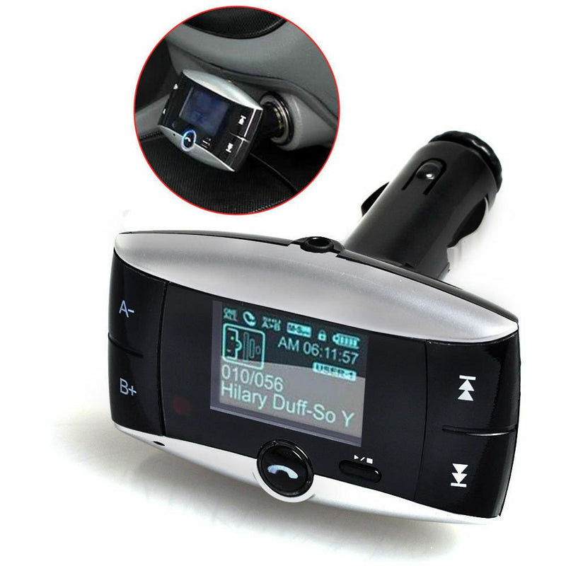 Bluetooth Wireless FM Transmitter Modulator Car Kit MP3 Player SD USB LCD Remote - Plugsus Home Furniture