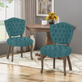 Case Tufted Dining Chair with Cabriole Legs (Set of 2) - Plugsus Home Furniture