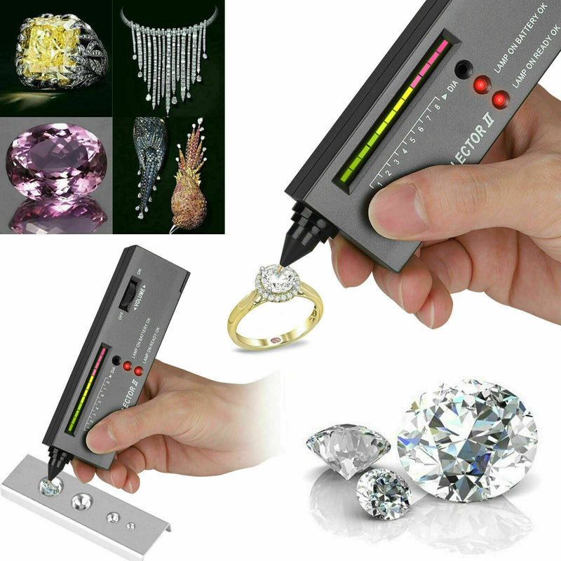 Diamond Jeweler Tool Kit Portable Gemstone Tester Selector Testing Gold Pen - Plugsus Home Furniture
