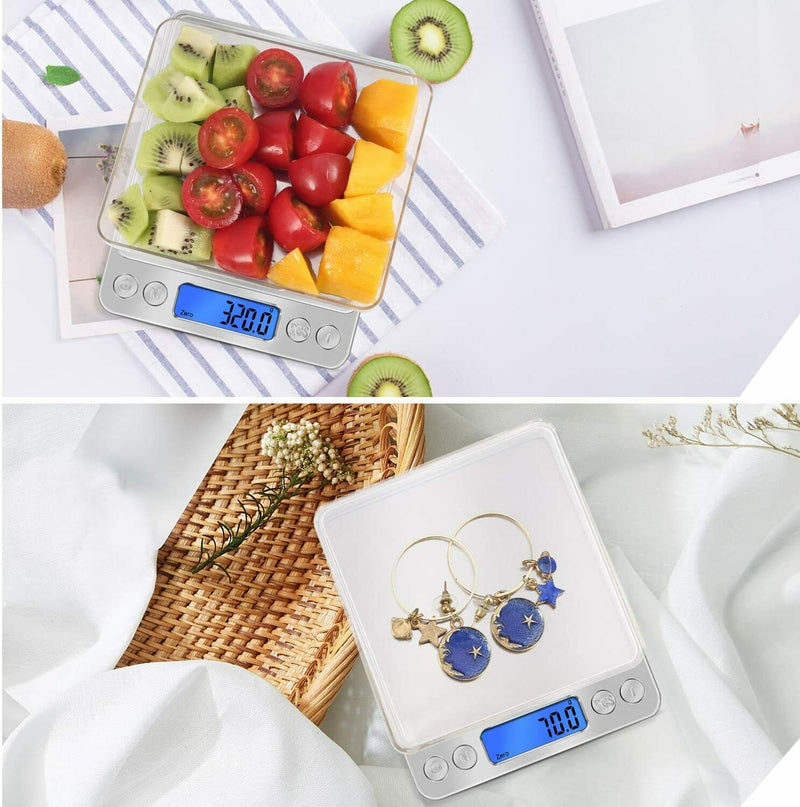 Digital Scale 1000g x 0.1g Jewelry Pocket Gram Gold Silver Coin