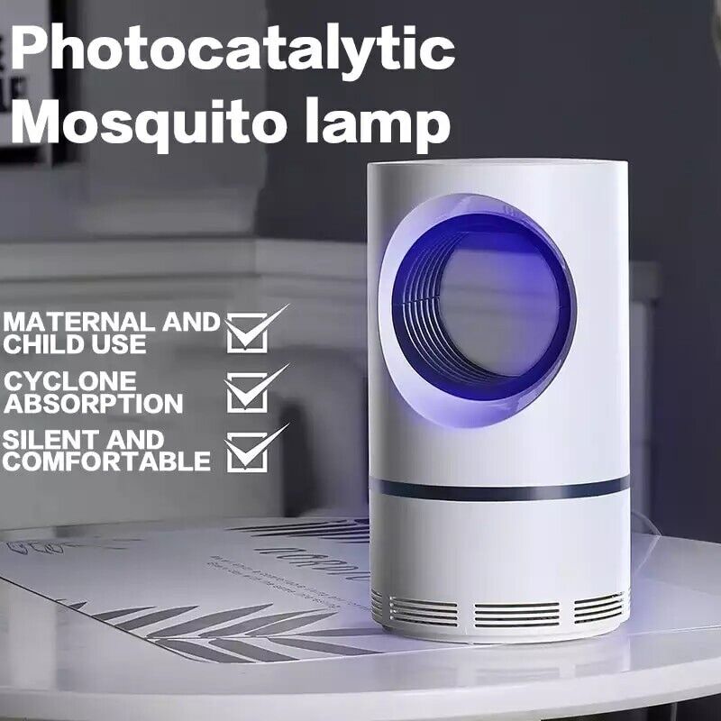 Electric Fly Bug Zapper Mosquito Insect Killer LED Light Trap Pest Control Lamp - Plugsus Home Furniture