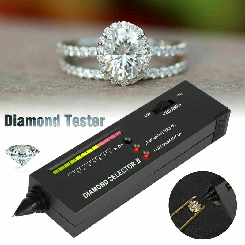 Gold Silver Diamond Tester Selector Gemstone Testing Kit Digital Electronic  Tool - Plugsus Home Furniture