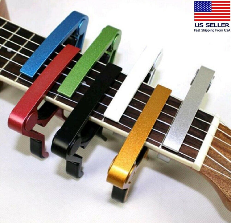 Guitar Capo Acoustic Clip Guitar String Instrument Clamp Fret Electric US - Plugsus Home Furniture