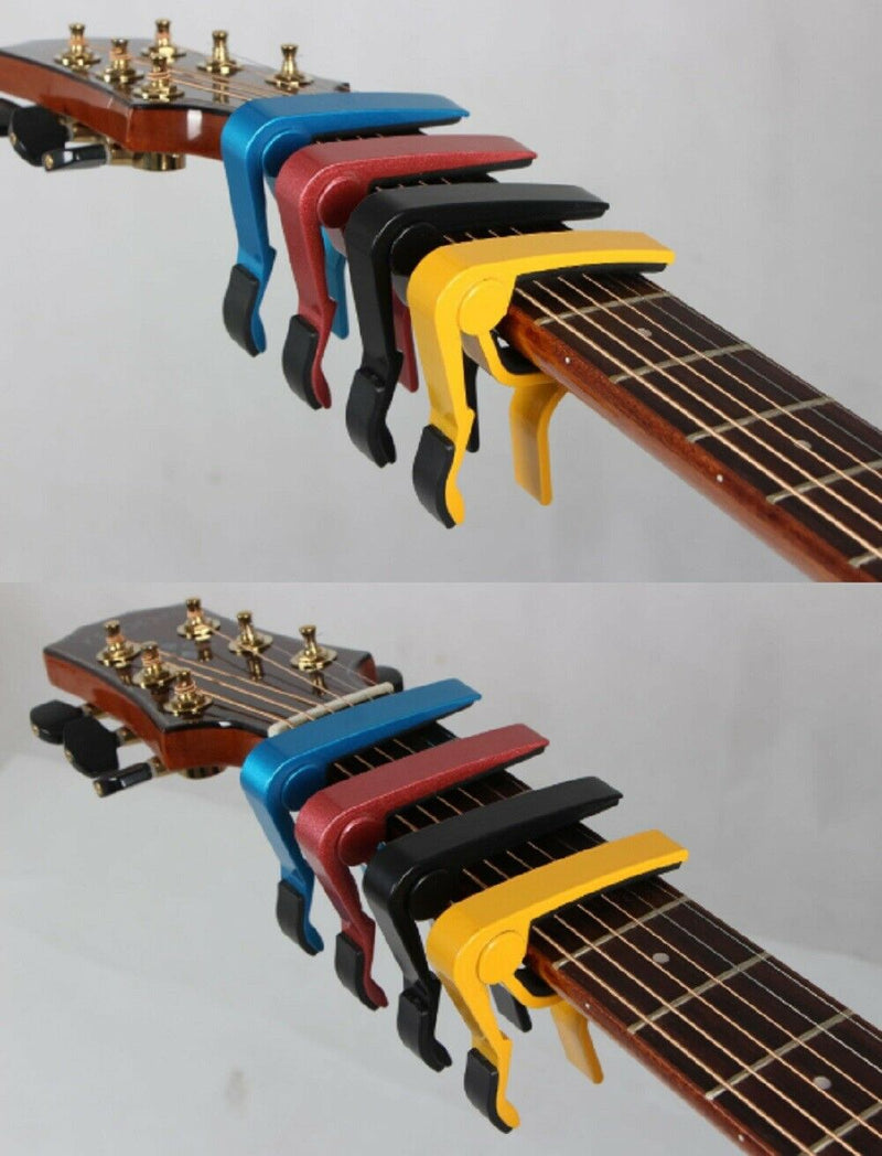 Guitar Capo Acoustic Clip Guitar String Instrument Clamp Fret Electric US - Plugsus Home Furniture