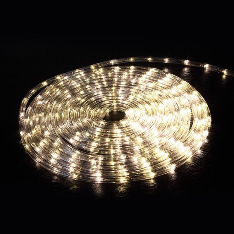 LED Rope Light 110V Garden Indoor Outdoor String Lighting Tube 50/150/100/300 ft - Plugsus Home Furniture