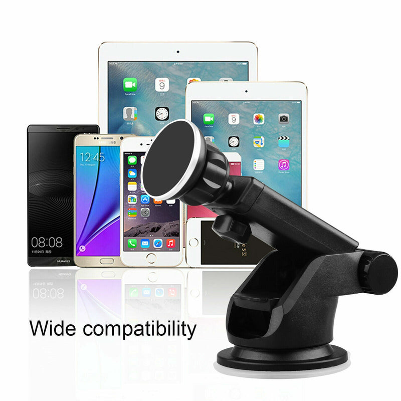 Magnetic Car Mount Holder Windshield Dashboard Suction Stand For Cell Phone GPS - Plugsus Home Furniture