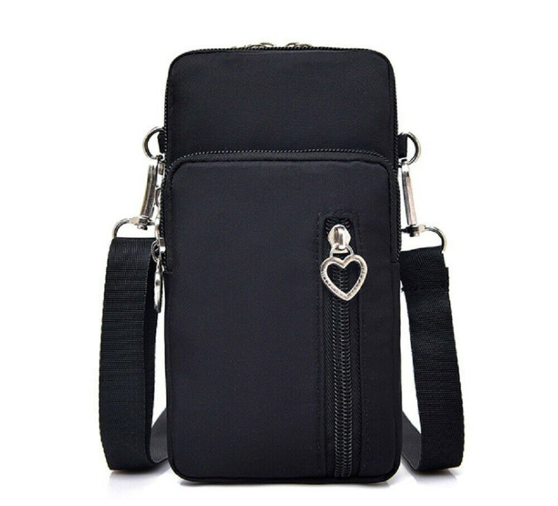Mini Cross-Body Cell Phone Holder Bag Shoulder Strap Wallet Pouch Bag Purse US - Plugsus Home Furniture