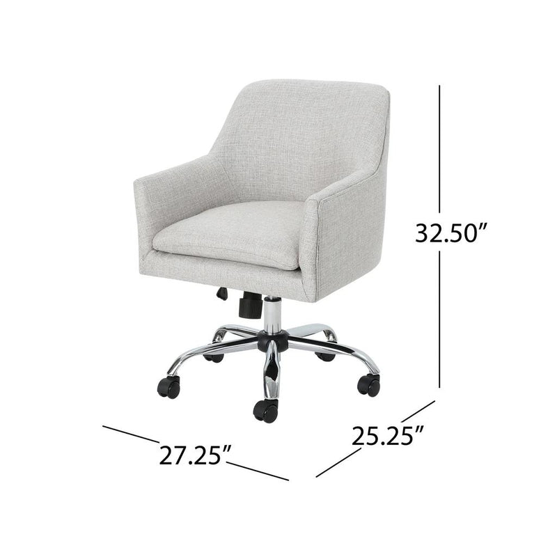 Modern Fabric Home Office Chair - Plugsus Home Furniture