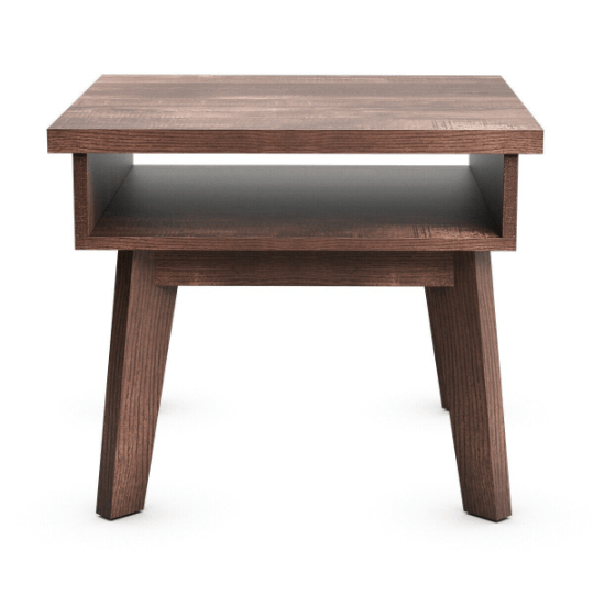 Modern Nightstand Space-Saving Side Sofa End Table - Plugsusa