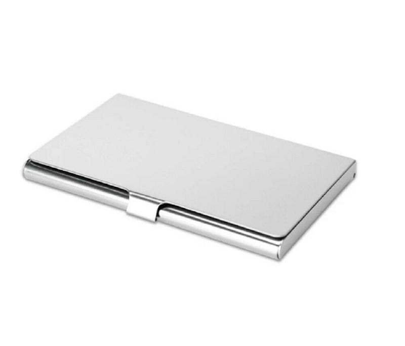 Pocket Stainless Steel & Metal Business Card Holder Case ID Credit Wallet US - Plugsus Home Furniture