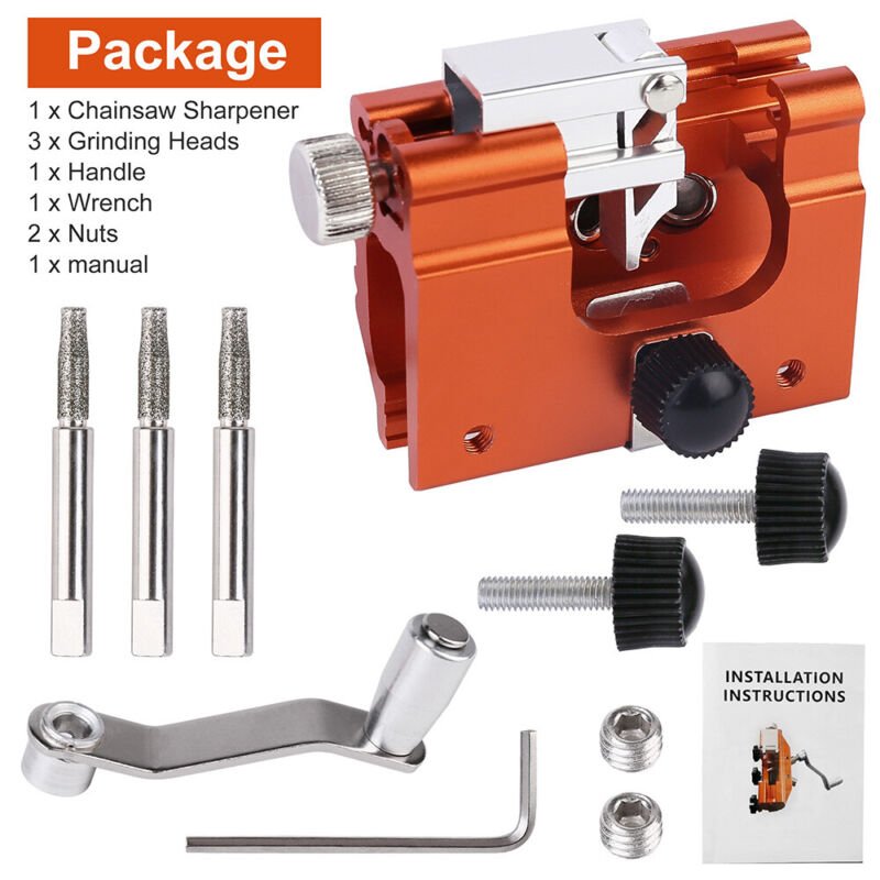 Portable Chainsaw Sharpening Jig Kit for 12-20" Chainsaws and Electric Saws - Plugsus Home Furniture