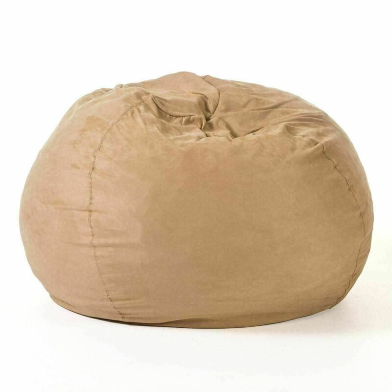 Waldo Faux Suede 5 Foot Bean Bag