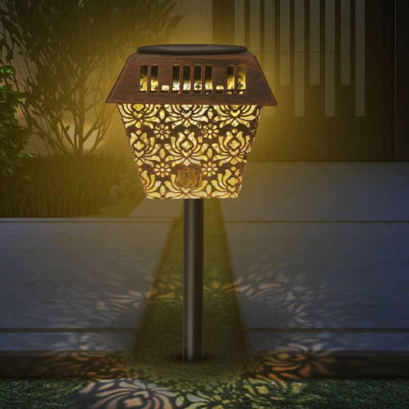 Solar Lantern Hanging Light LED Waterproof Yard Outdoor Patio Garden Yard Lamp