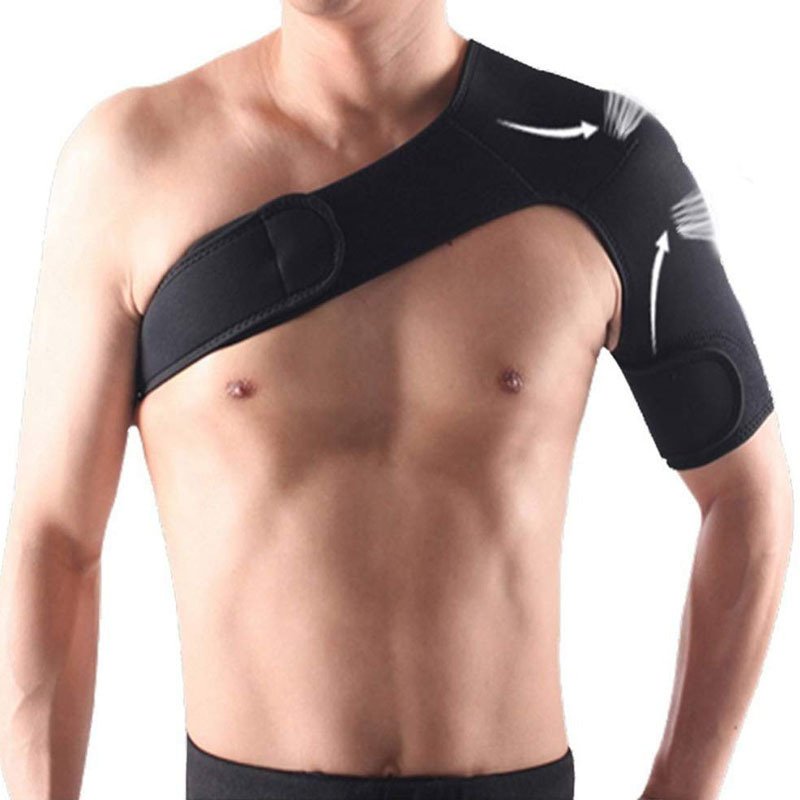 Shoulder Brace Support Compression Sleeve for Rotator Cuff Joint Pain Relief - Plugsus Home Furniture