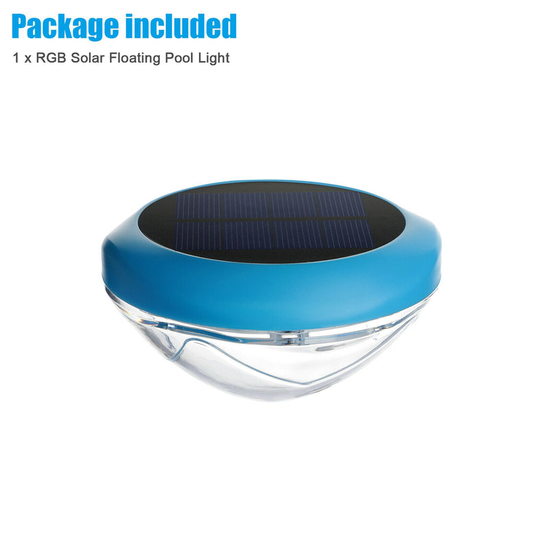 Solar LED RGB Lamp Outdoor Garden Pond Swimming Pool Floating Waterproof Light - Plugsus Home Furniture
