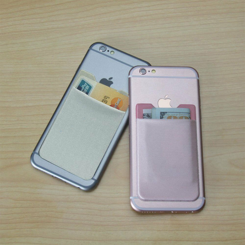 Universal Adhesive Pocket Stick On Wallet Card Holder Pouch Case For Cell Phone - Plugsus Home Furniture