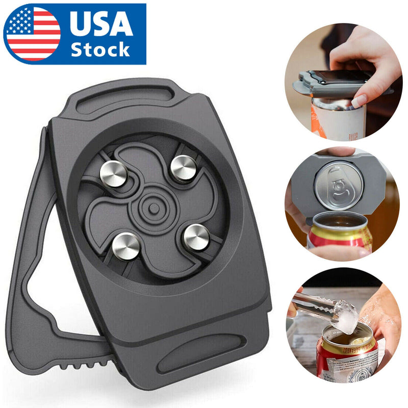 USA Can Opener Bar Tool Safety Manual Opener Household Kitchen Tool - Plugsus Home Furniture