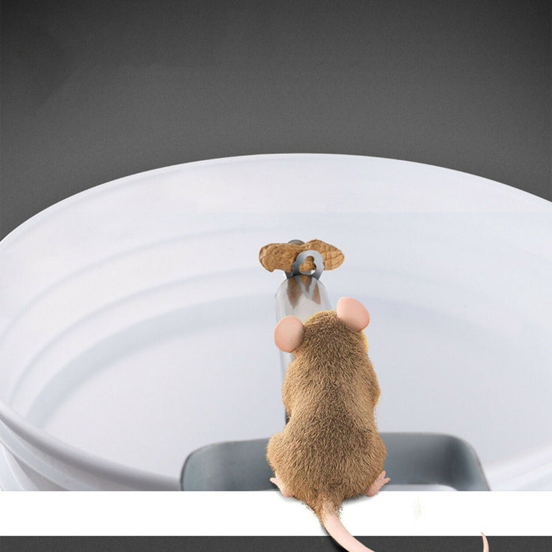 USA Mice Rats Mouse killer Roll Trap log Grasp Bucket Rolling Roller+Ramp - Plugsus Home Furniture