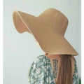 USA Women's Summer Beach Hat Wide Brim Cap Large Sun Straw Floppy Folding Hat - Plugsus Home Furniture